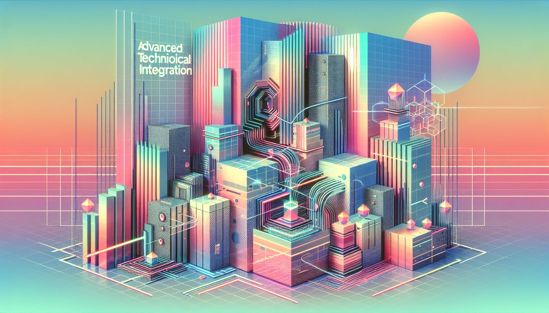 Graphic showing logo of OpenAI and Google intertwined, symbolizing collaboration for improved product performance through AI chip integration.